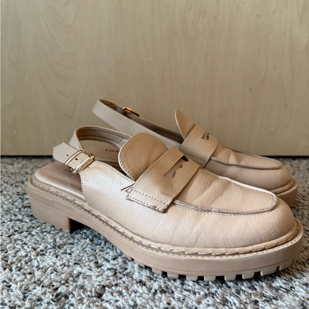 Torrid Slingback Loafers